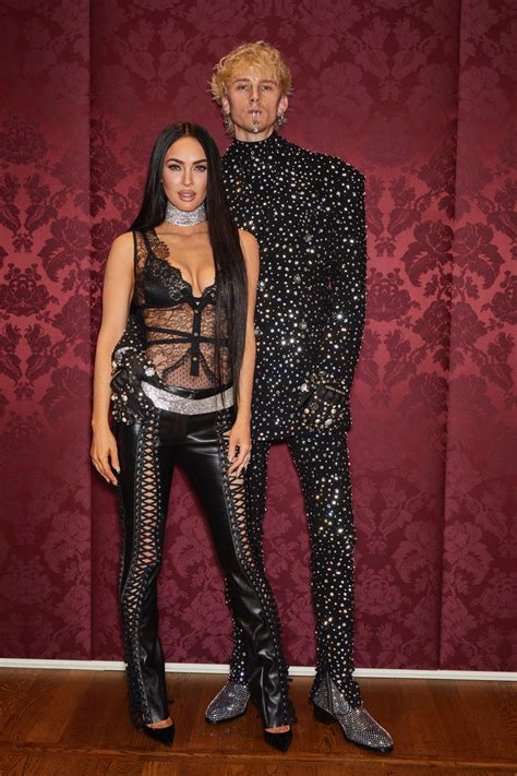 Machine Gun Kelly and Megan Fox attend the D&G 